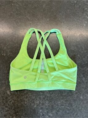 Lululemon Energy Bra - Zippy Green